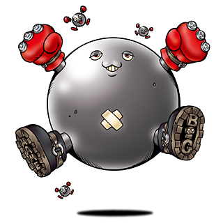 "豆豆兽家族"数码兽 成熟体: 雷电球兽x 完全体: 豆豆兽x 金属豆豆兽x