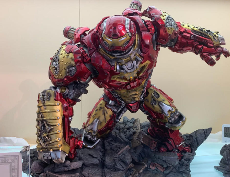 复仇者联盟限定反浩克装甲手办,重达一百斤!这不是手办是铁块!