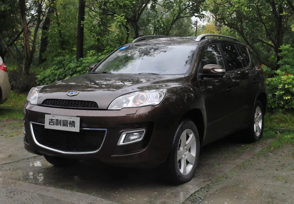 设计造型运动感十足的吉利-豪情suv,可谓动静皆宜,辨识度高