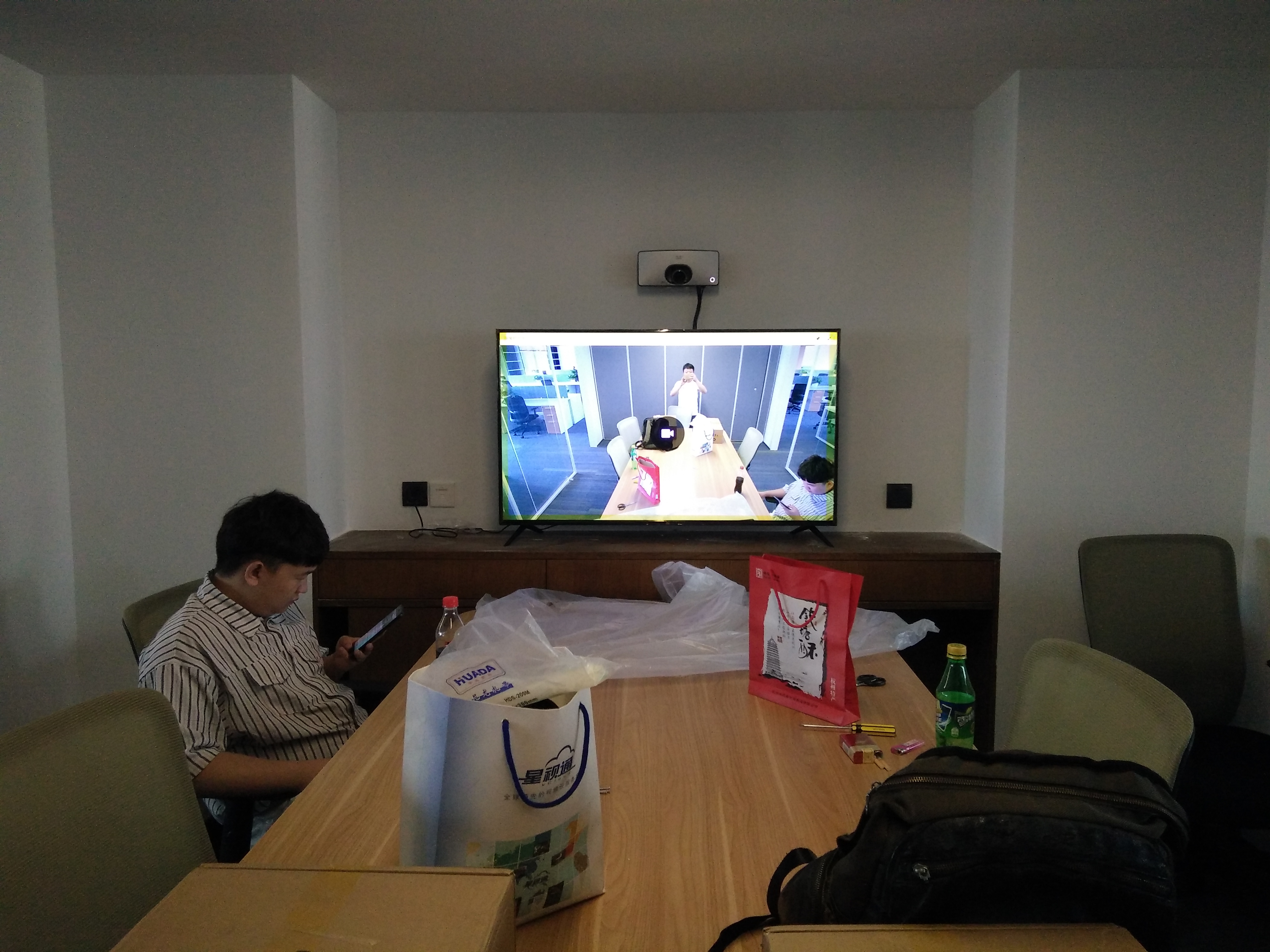 浙江杭州视频会议终端安装图集