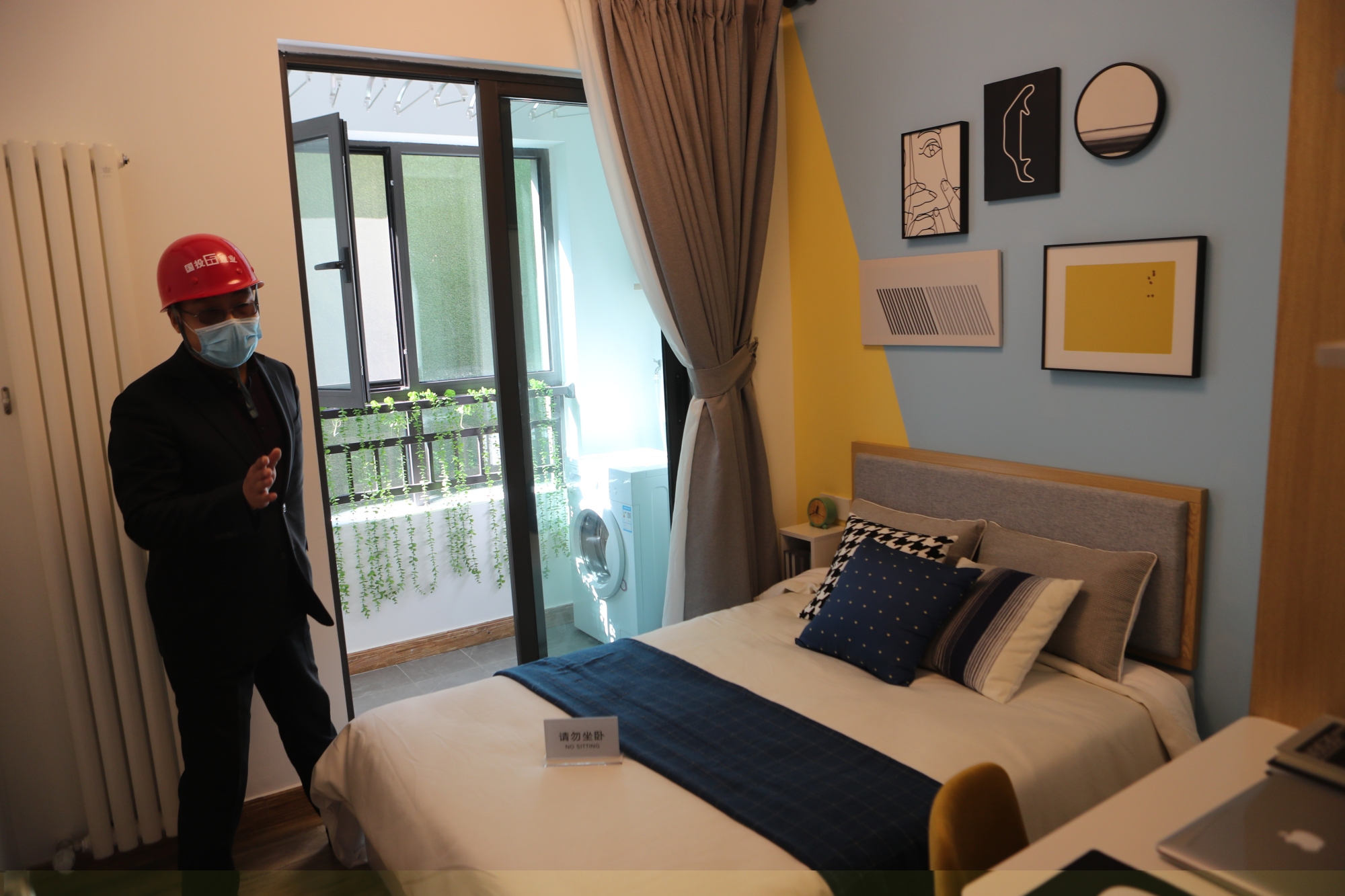 探访郑州三环内最大青年人才公寓:卧室坐北朝南,拎包即可入住