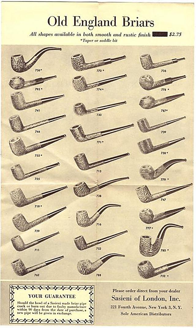 为什么要收藏sasieni烟斗