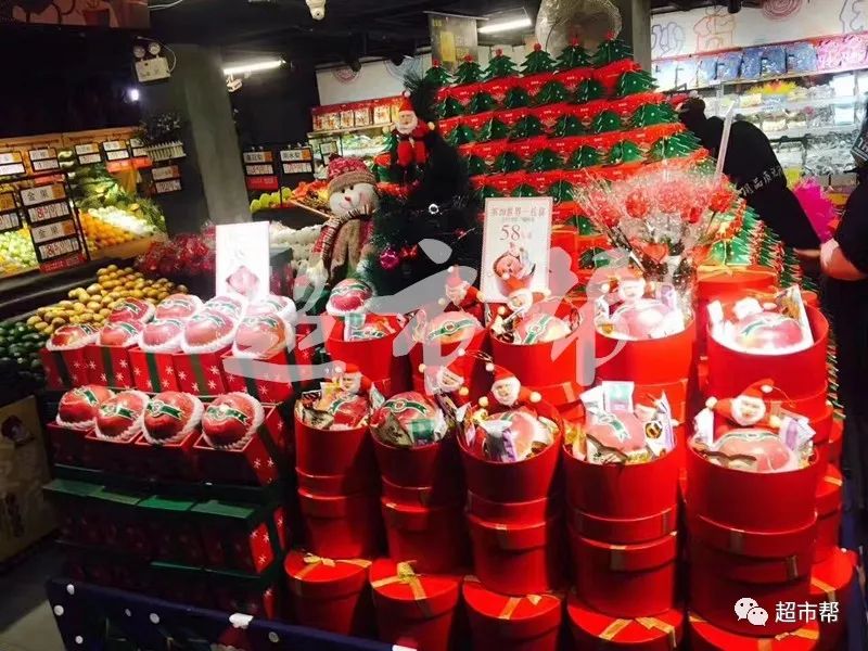 《看图说话之圣诞节陈列图片值得收藏》-超市帮
