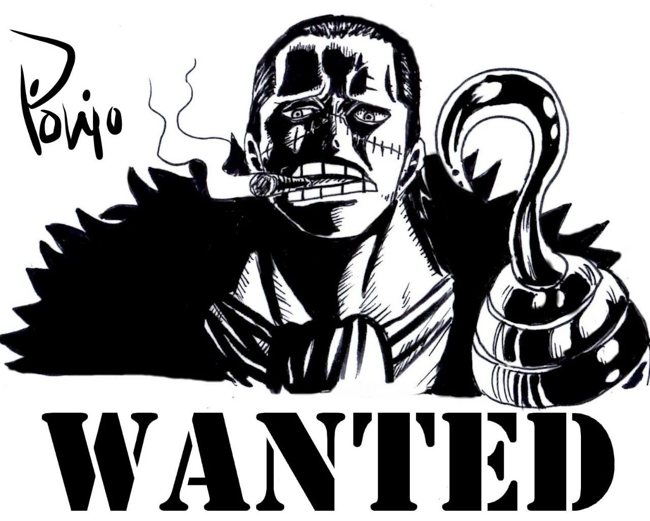 海贼王:二十一位角色黑白悬赏令,路飞他们又不带甚平玩了