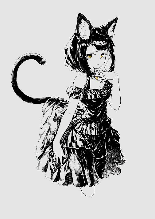 猫女孩(catgirl)是dc漫画的一个角色,一组猫女孩照片欣赏.