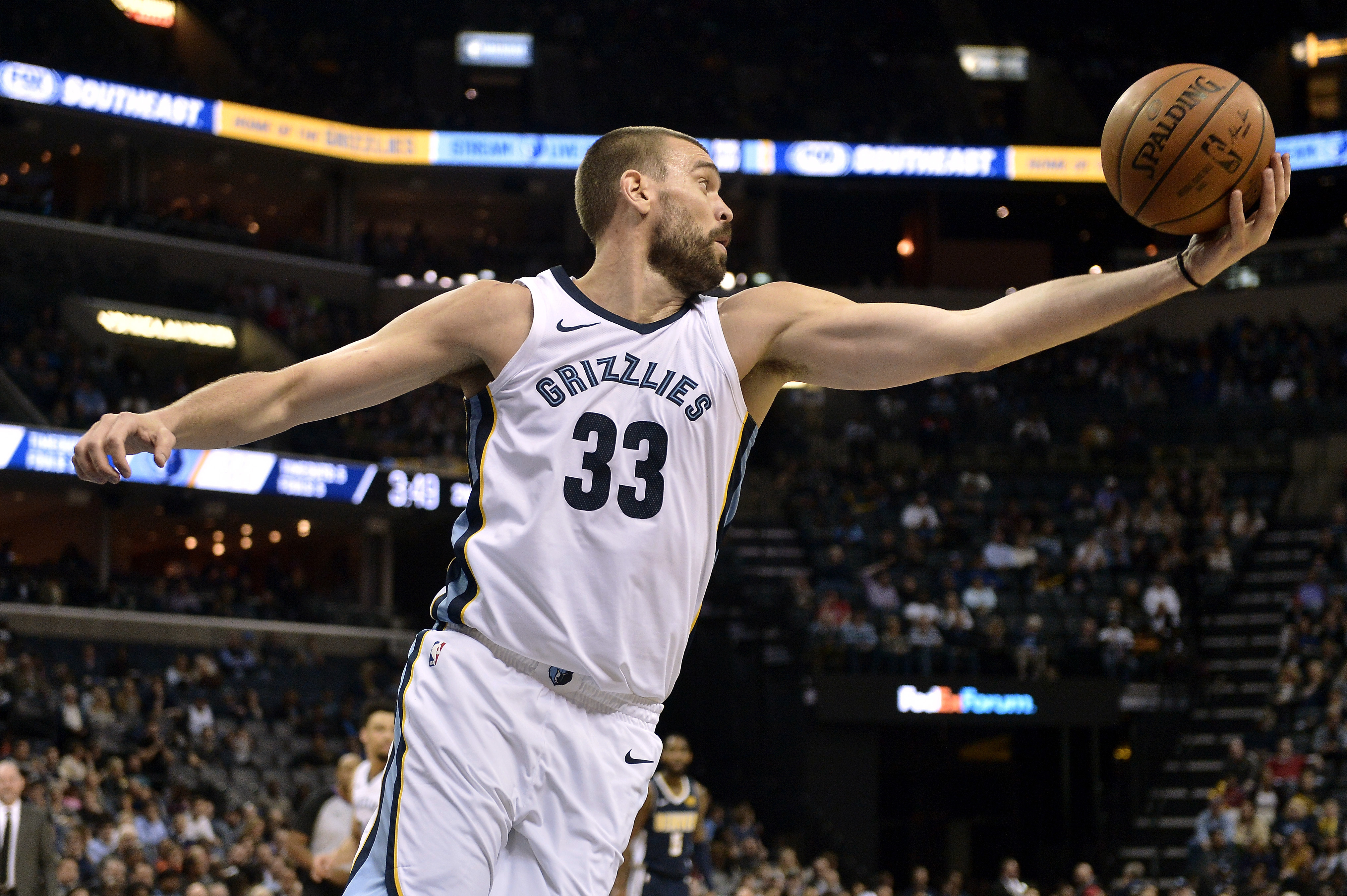 篮球——nba常规赛:灰熊负掘金(1)