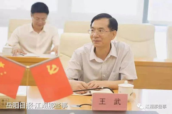 王武任岳阳市委常委,组织部长