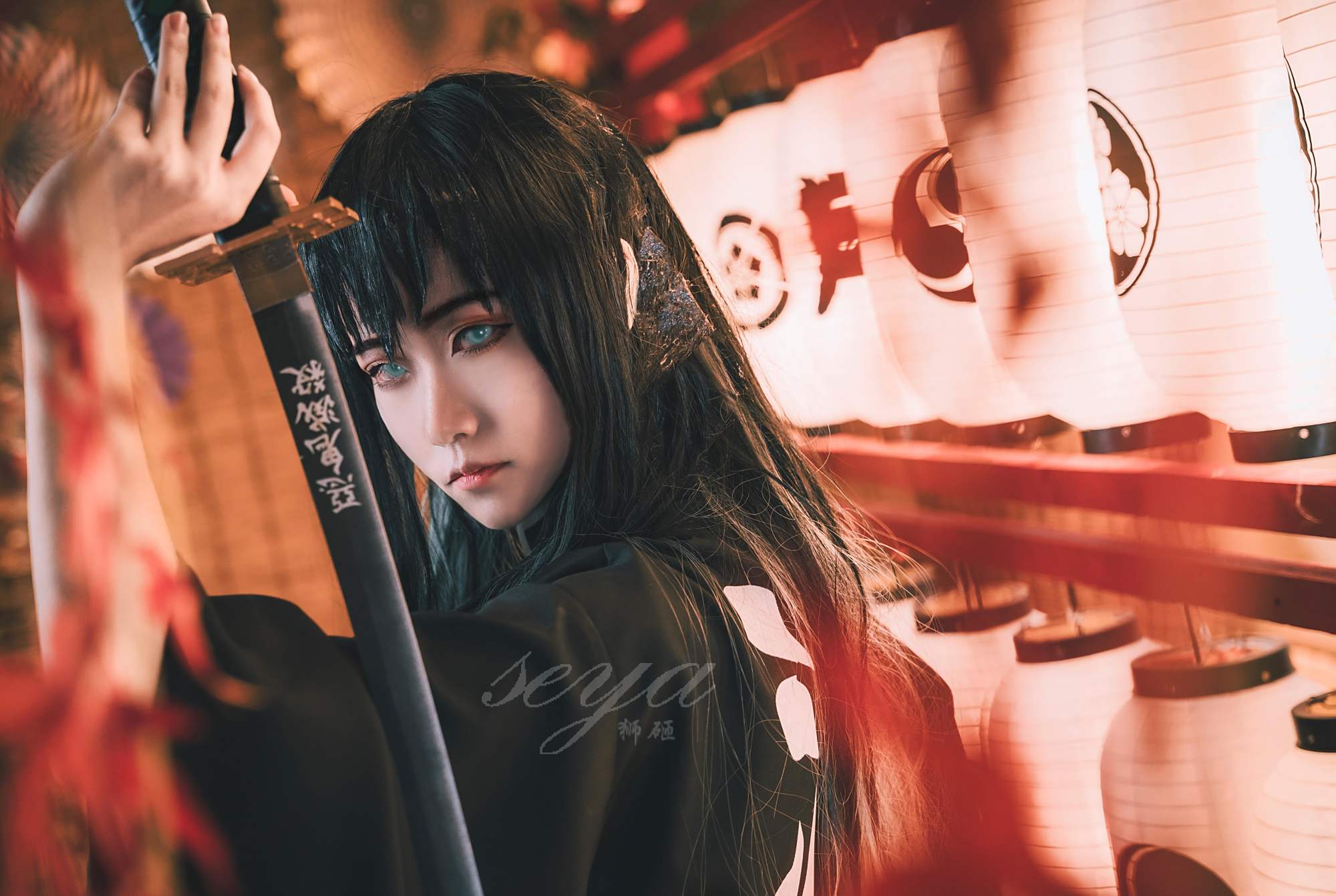 「鬼灭之刃」时透无一郎cos,太酷了吧