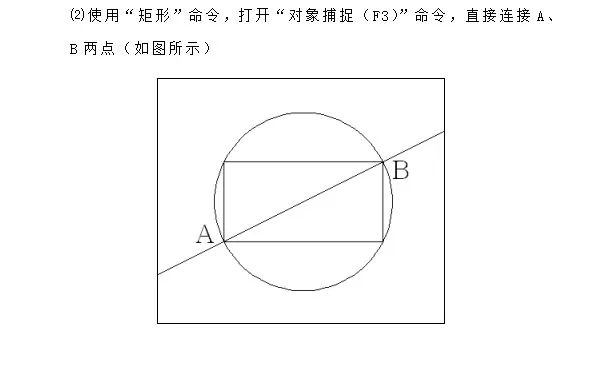 cad教程,简单练习题之凌波微步解法二