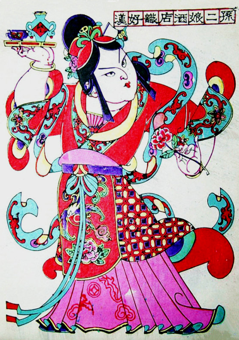 画笔下的神韵,色彩与造型俱佳,孙忠会10幅年画作品欣赏