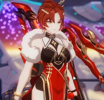 由于真红骑士月蚀姬子是旗袍的装扮,因此很容易让人联想到这4个女武神