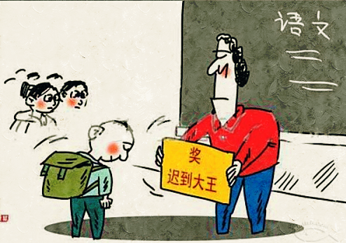 小朋友上学迟到,只因一个举动,网友:老师不能罚他,是个好苗子