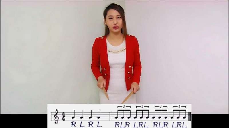 一起来学爵士鼓:基础乐理,三连音的介绍!,教育,兴趣学习,好看视频