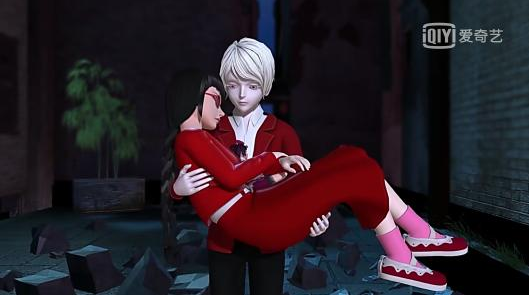 叶罗丽:动漫中的五个公主抱,齐娜的很温馨,罗丽是不是胖了?