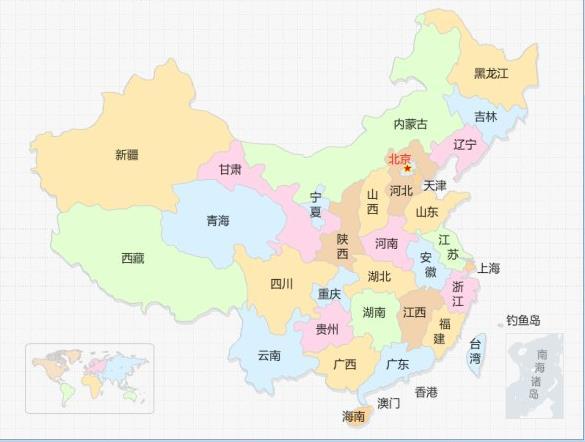 中国省份地图的结果_百度图片