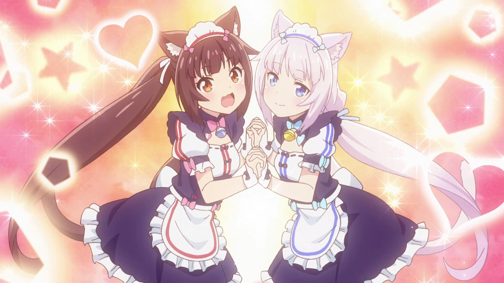 其实1月新番《猫娘乐园》是百合猫的卖萌日常