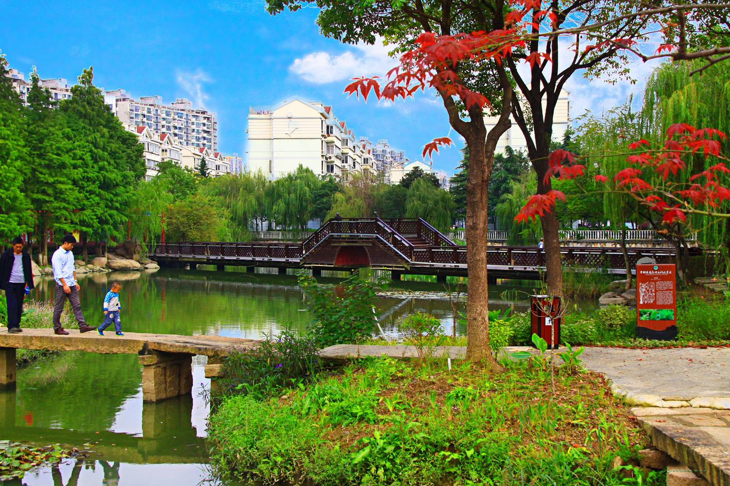 常州薛家镇雁荡河水利风景区