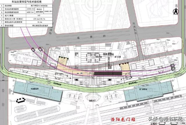 《洛陽地鐵二號線》各站平面圖