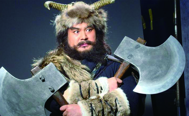 康凯自荐演张飞:不要说俺演成了李逵,俺先演的张飞