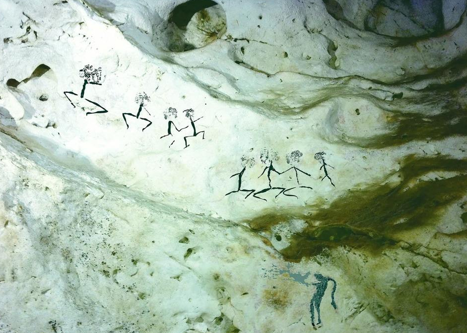 神秘的地画,巨画:如果不是被沙土所覆盖,它将发出耀眼的光芒!