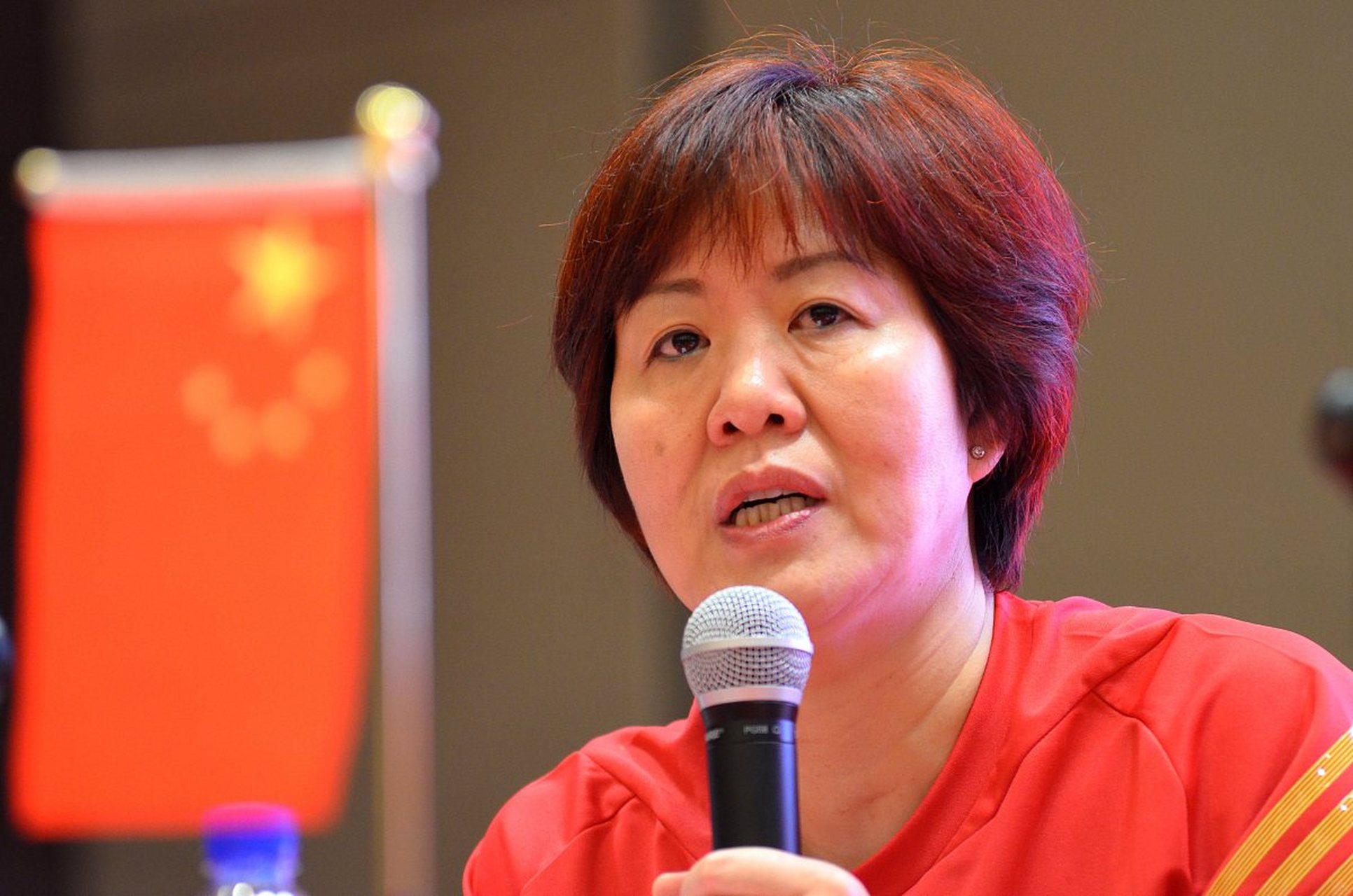 "只要我在女排,张锦文我永远都不会用她!