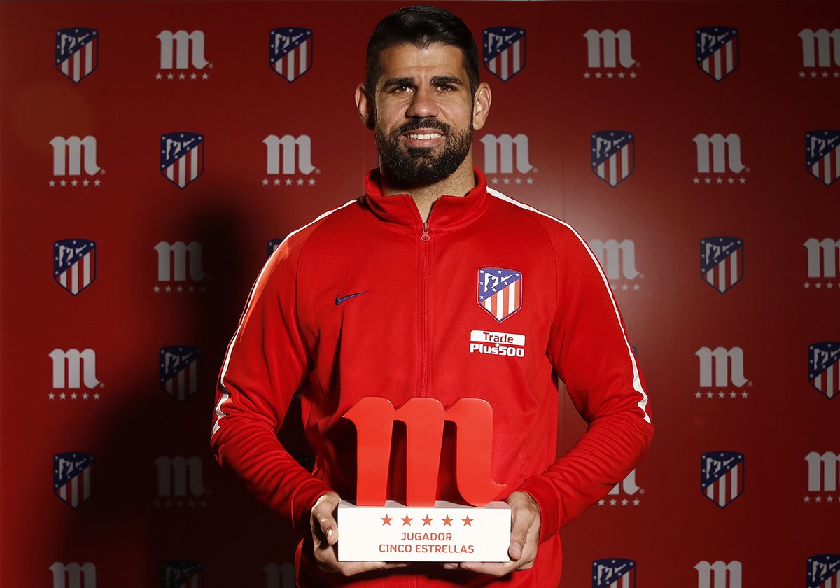 迭戈-科斯塔:对于重新穿上马竞的球衣我满怀激情