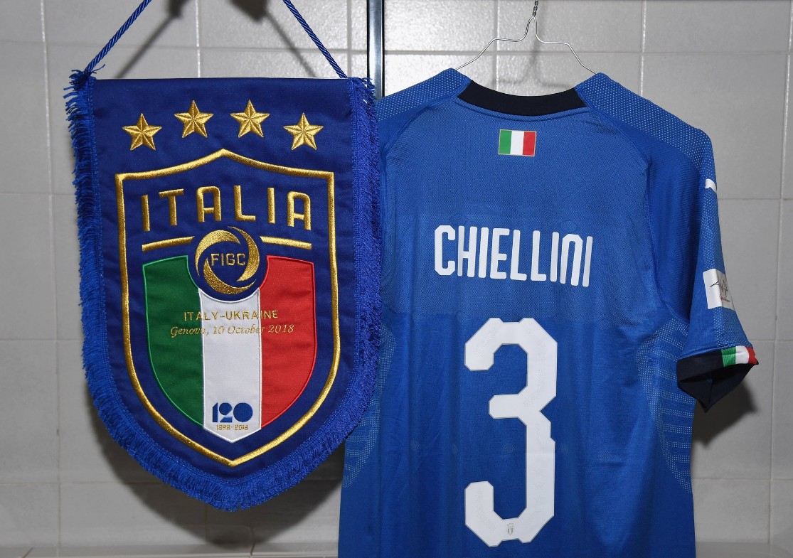 追平赞布罗塔,基耶利尼代表意大利出战98场