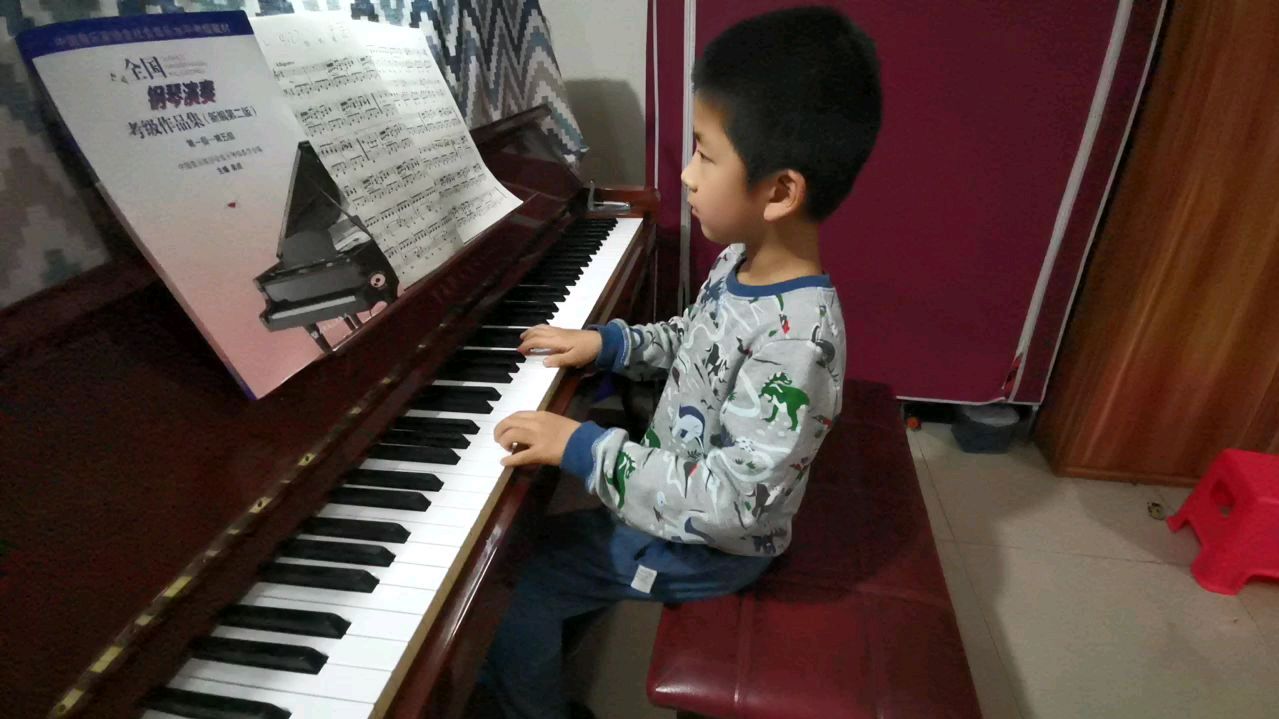 钢琴弹奏《纺织歌》,爱尔门里奇曲