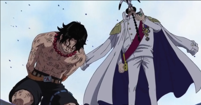 海贼王,战国好残忍!经历过丧子之痛的他,为何要去伤卡普的心?