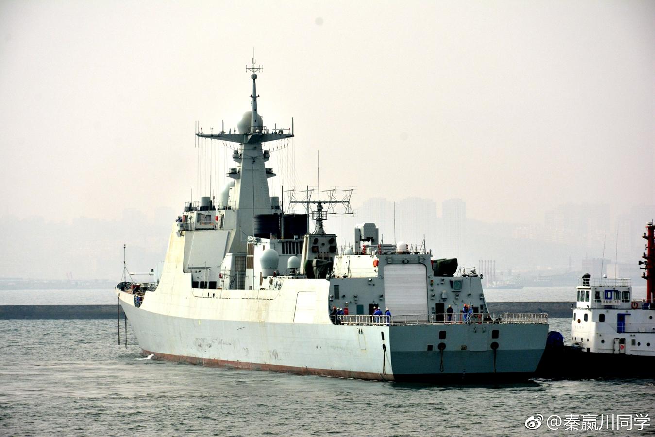 美媒首曝052d改型清晰照,一举弥补最大短板,多快好省建造中