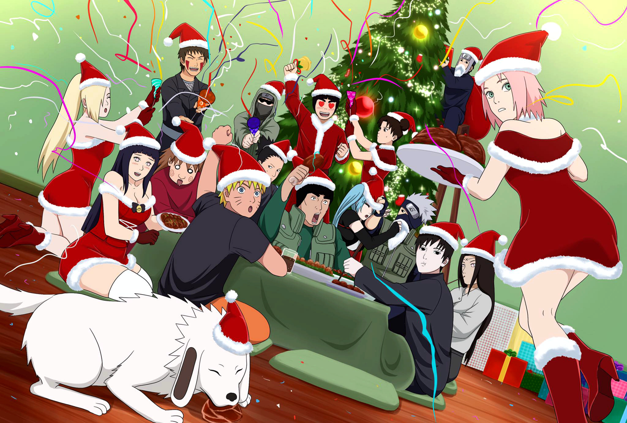 火影番外:鸣人"性反"后,漩涡一族的转圈家徽,让她变成小花魁