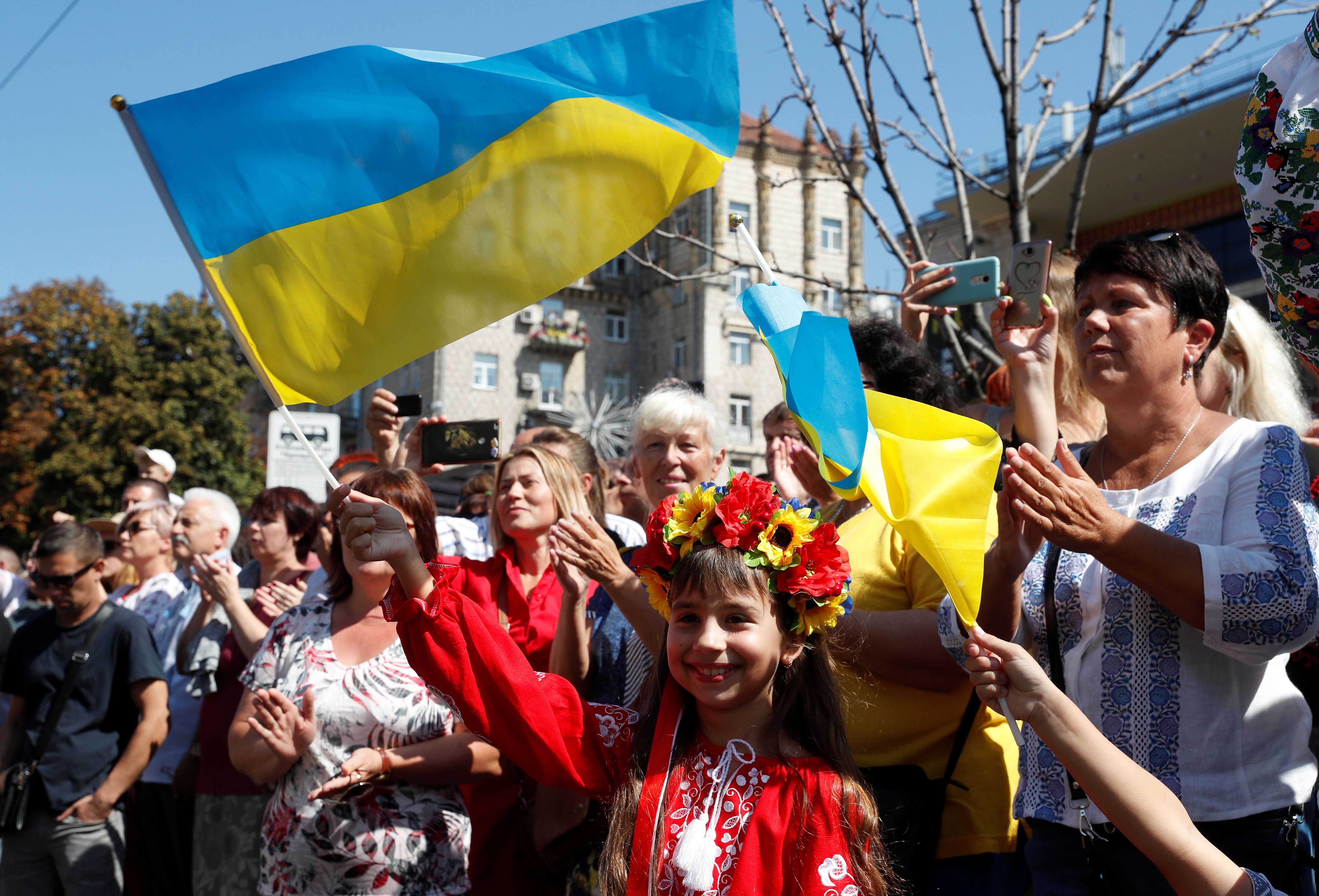 乌克兰庆祝独立日(3)