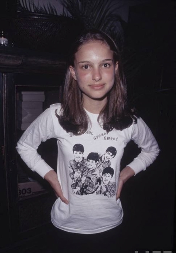 娜塔莉波特曼青涩时期的照片,有颜又有智慧