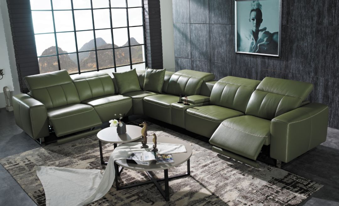 富丹尼斯榆木皮沙发系列:线条流畅,造型丰富,坐感舒适