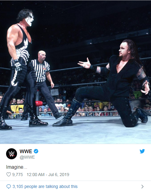 wwe官方疯狂暗示斯汀vs送葬者的比赛将如约而至!