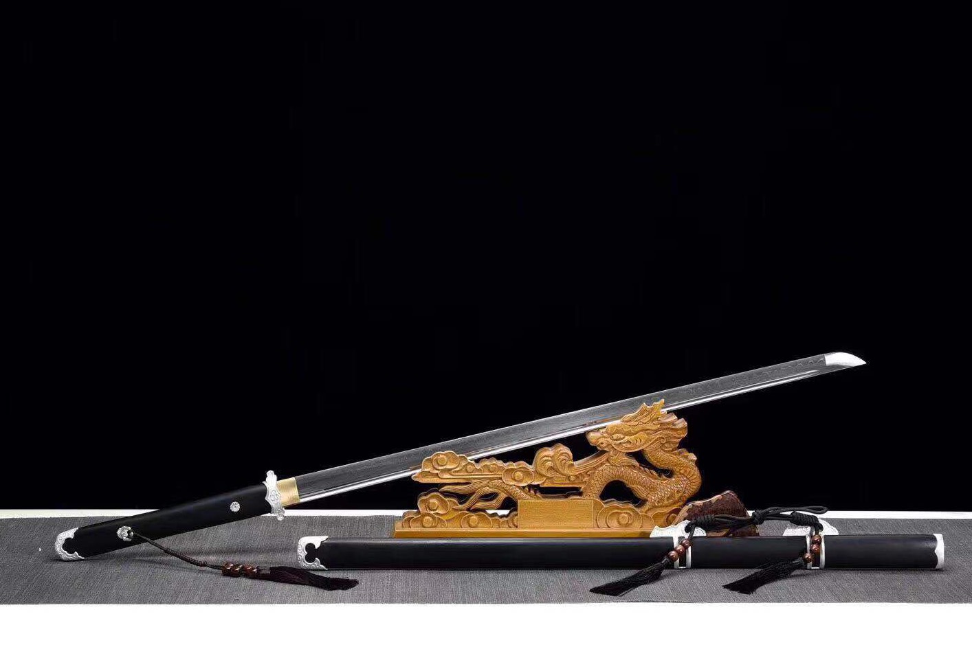 「鉴赏」银装t10烧刃唐直刀-智瑜