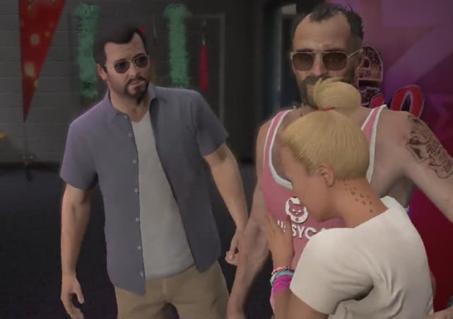 《gta5》崔西究竟是谁的女儿?麦克老婆道出事实,崔佛羞愧!