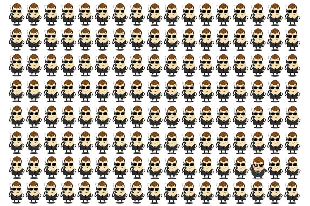 10秒内你能找出这几幅图的不同之处吗?