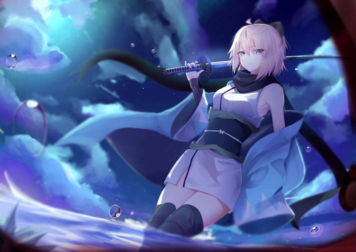 她是fate里的樱saber