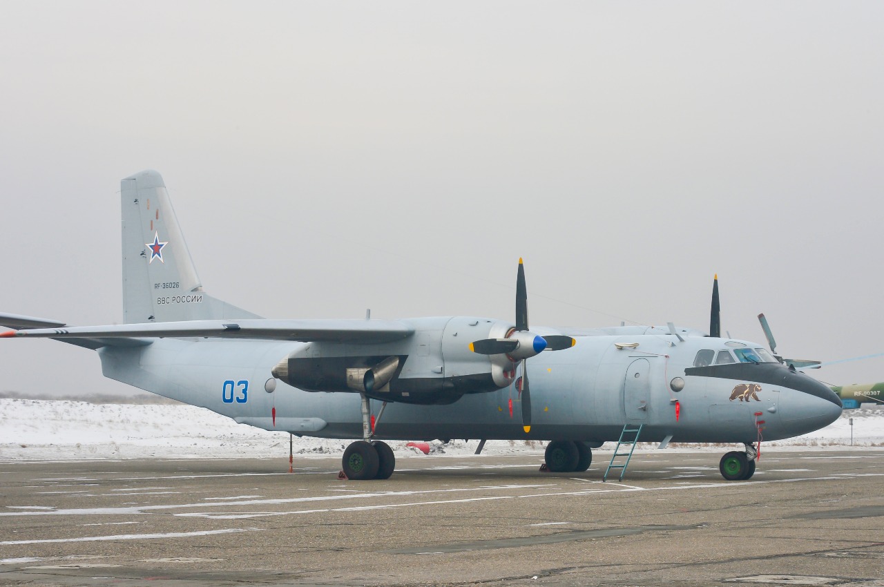 俄中央军区新成立航空团 机身画棕熊徽章