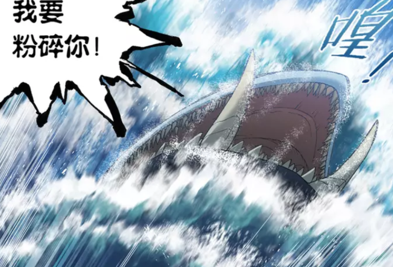 斗罗大陆:唐三力战深海魔鲸王,强行晋级八蛛矛,危急时刻海神现