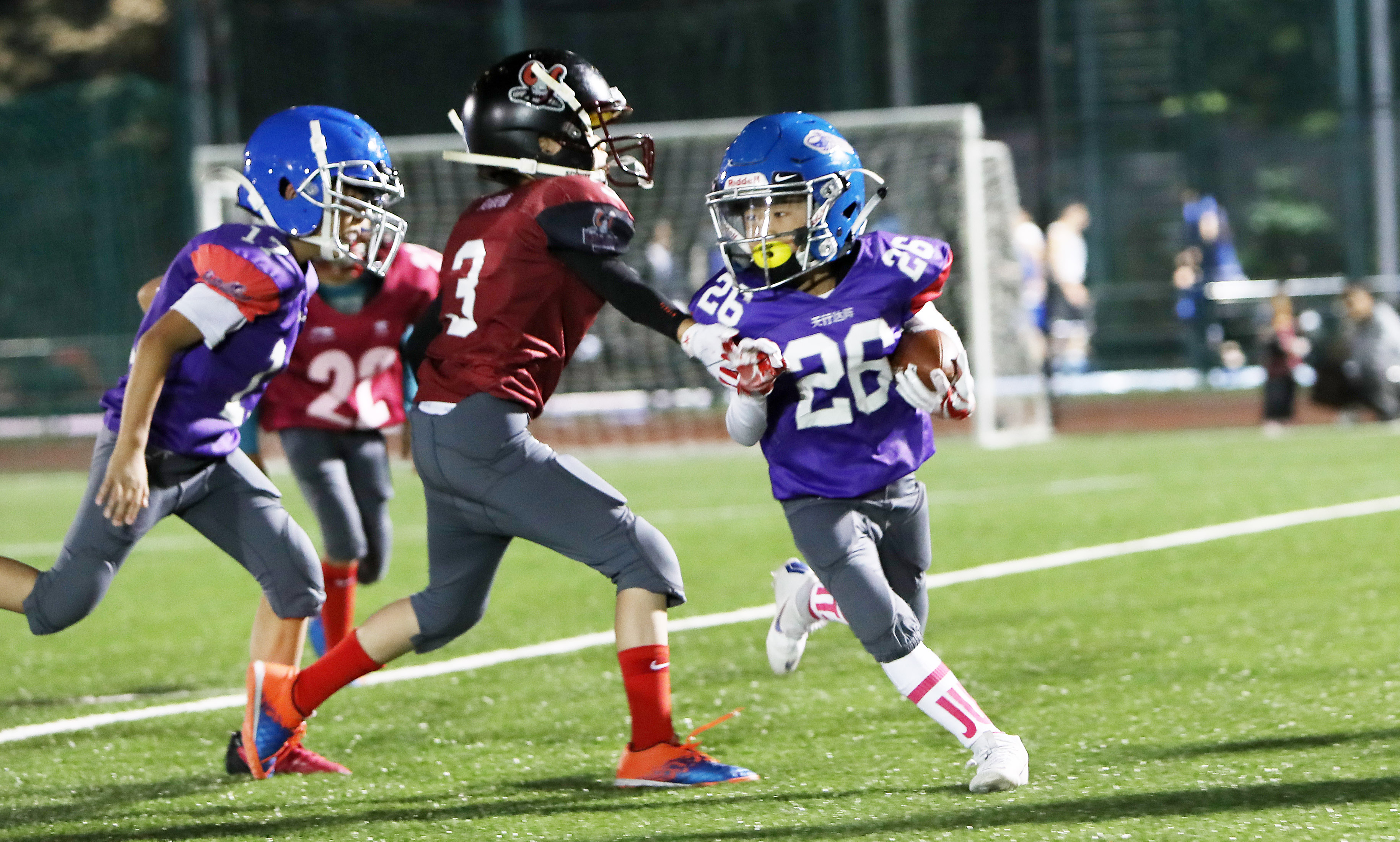 橄榄球——u10少儿橄榄球联赛:音速胜夜魔(3)