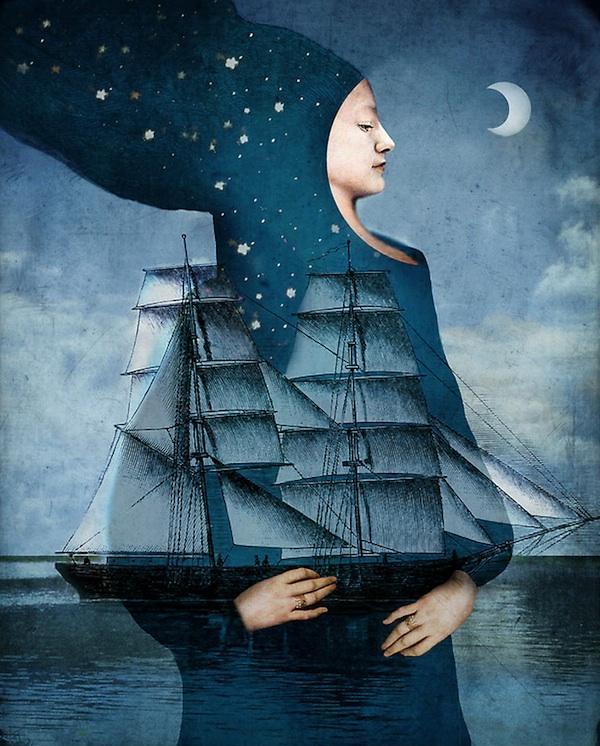 超現實主義catrin welz-stein插畫作品