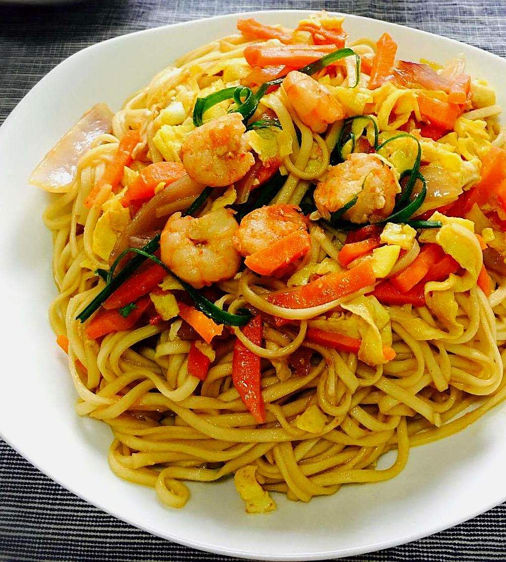 怎样做虾仁炒面好吃?