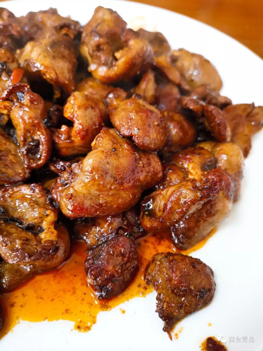 辣鸡心吃了很多家,可是这道干煸鸡心却给我很惊艳的感觉.