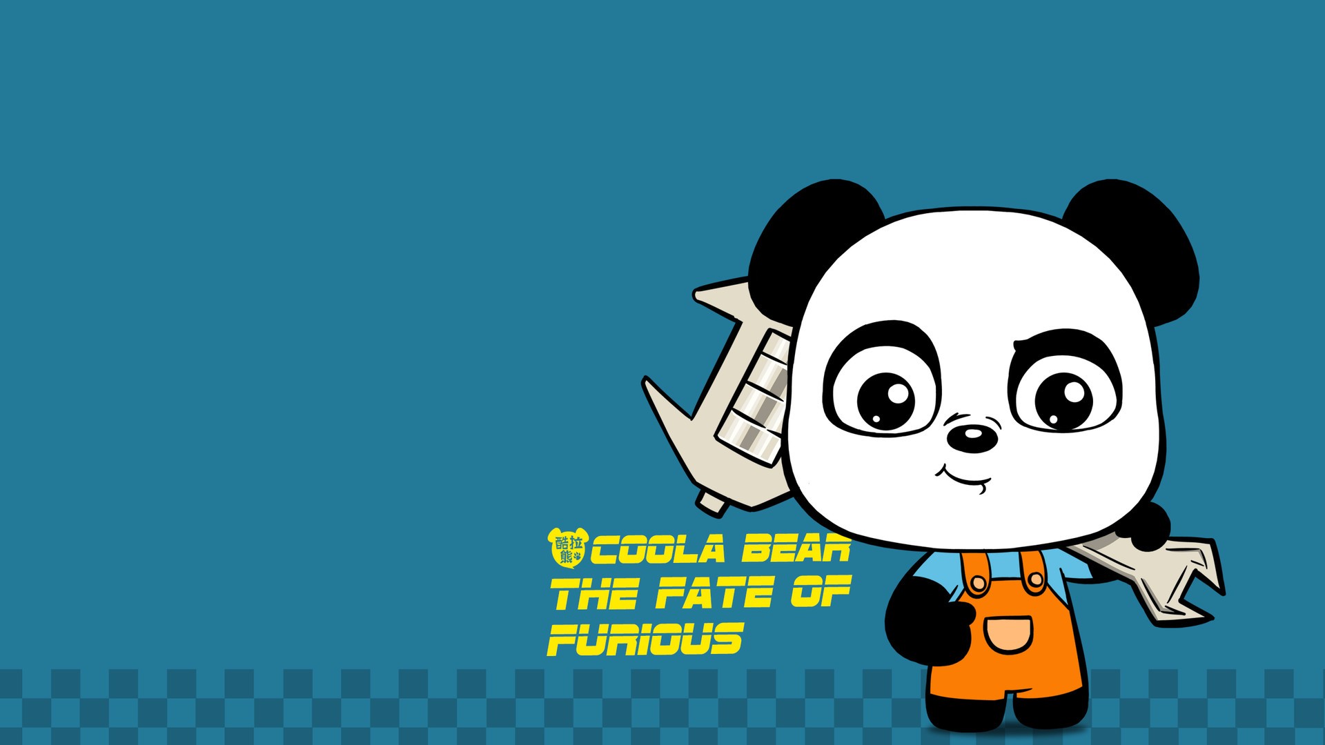 酷拉熊赛车系列壁超清电脑桌面壁纸,分辨率为1920x1080