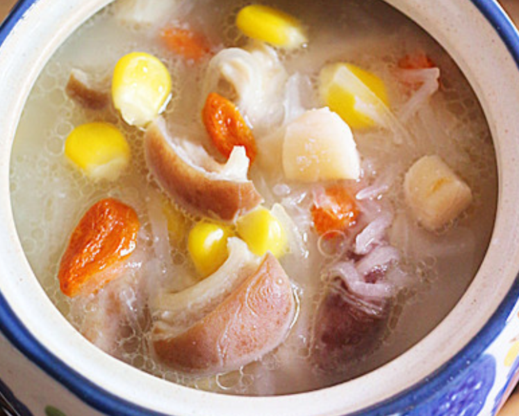 干贝萝卜猪肚汤——滋阴补肾和胃调中!