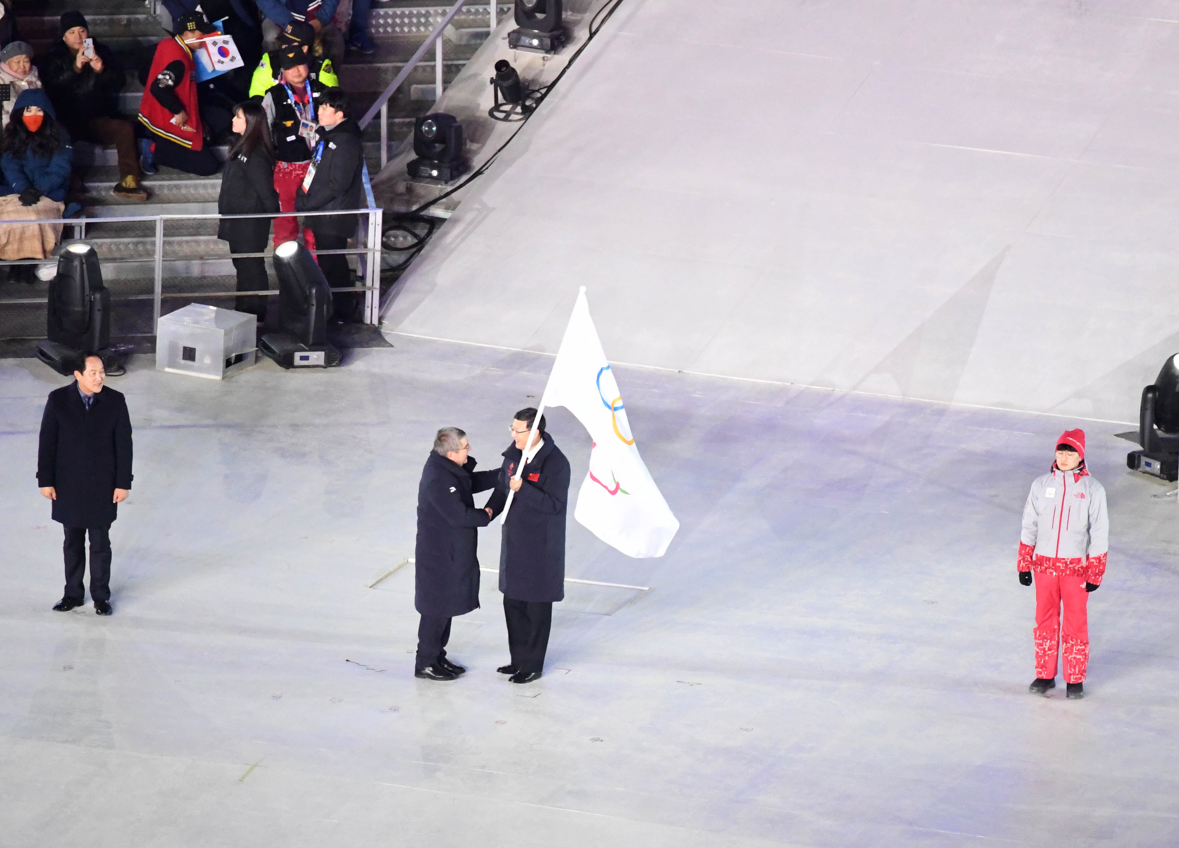 平昌冬奥会闭幕式图片