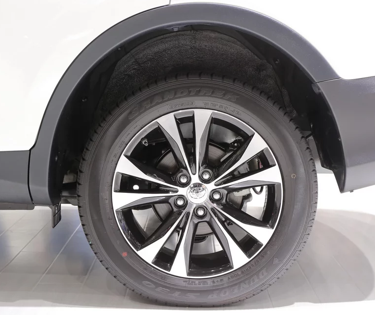 轮胎的设计还是比较好的,很有质感.