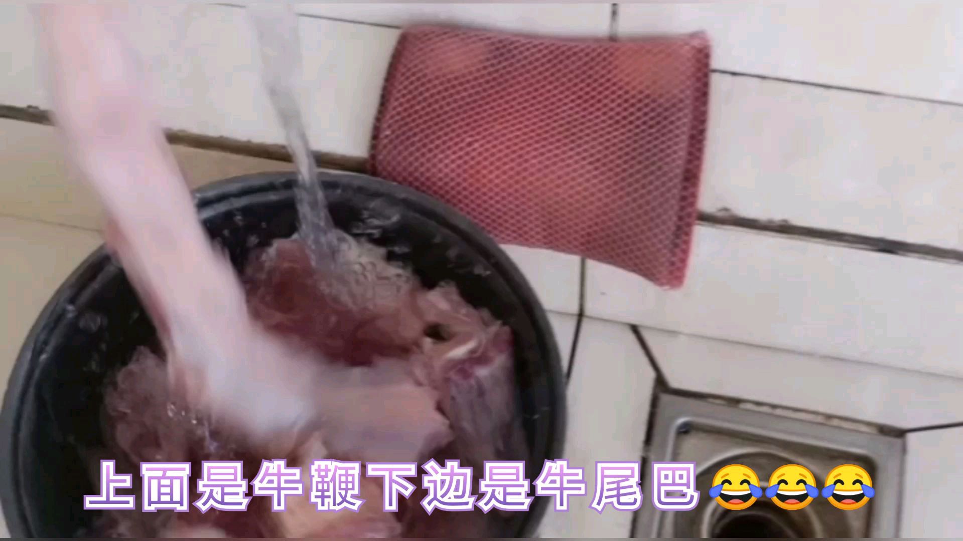 小伙在国外花了80左右买了一根牛鞭和牛尾巴,回来却不会弄咋办